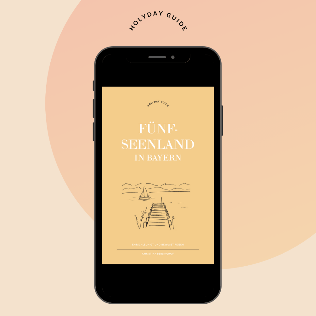 Ansicht Cover Holyday Guide Fünfseenland in Bayern als ebook-PDF