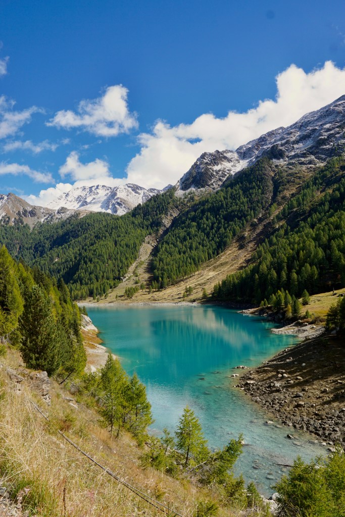 Bergsee im Martelltal im Vinschgau