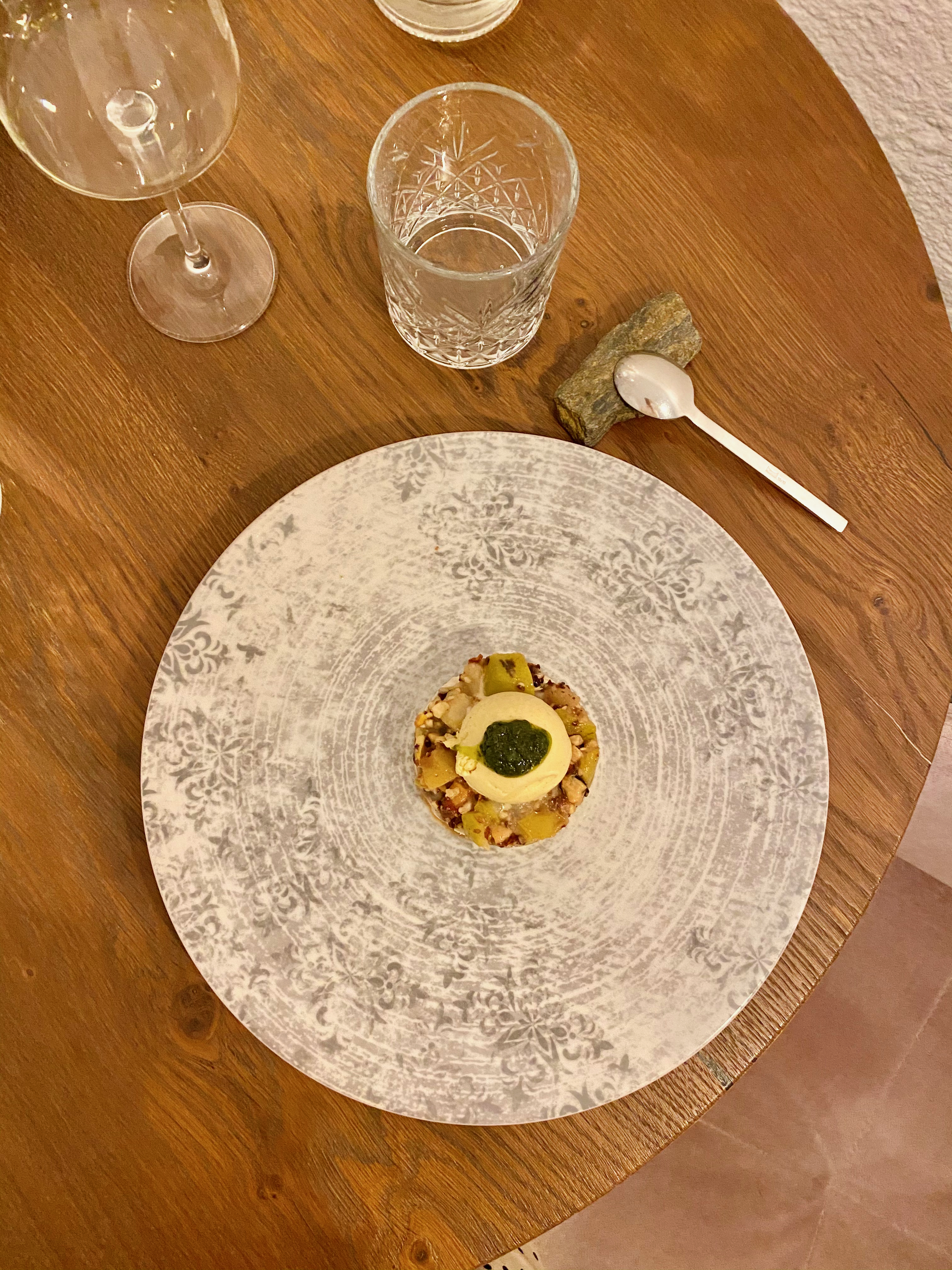 Dessert im Restaurant Flurin in Glurns/Vinschgau