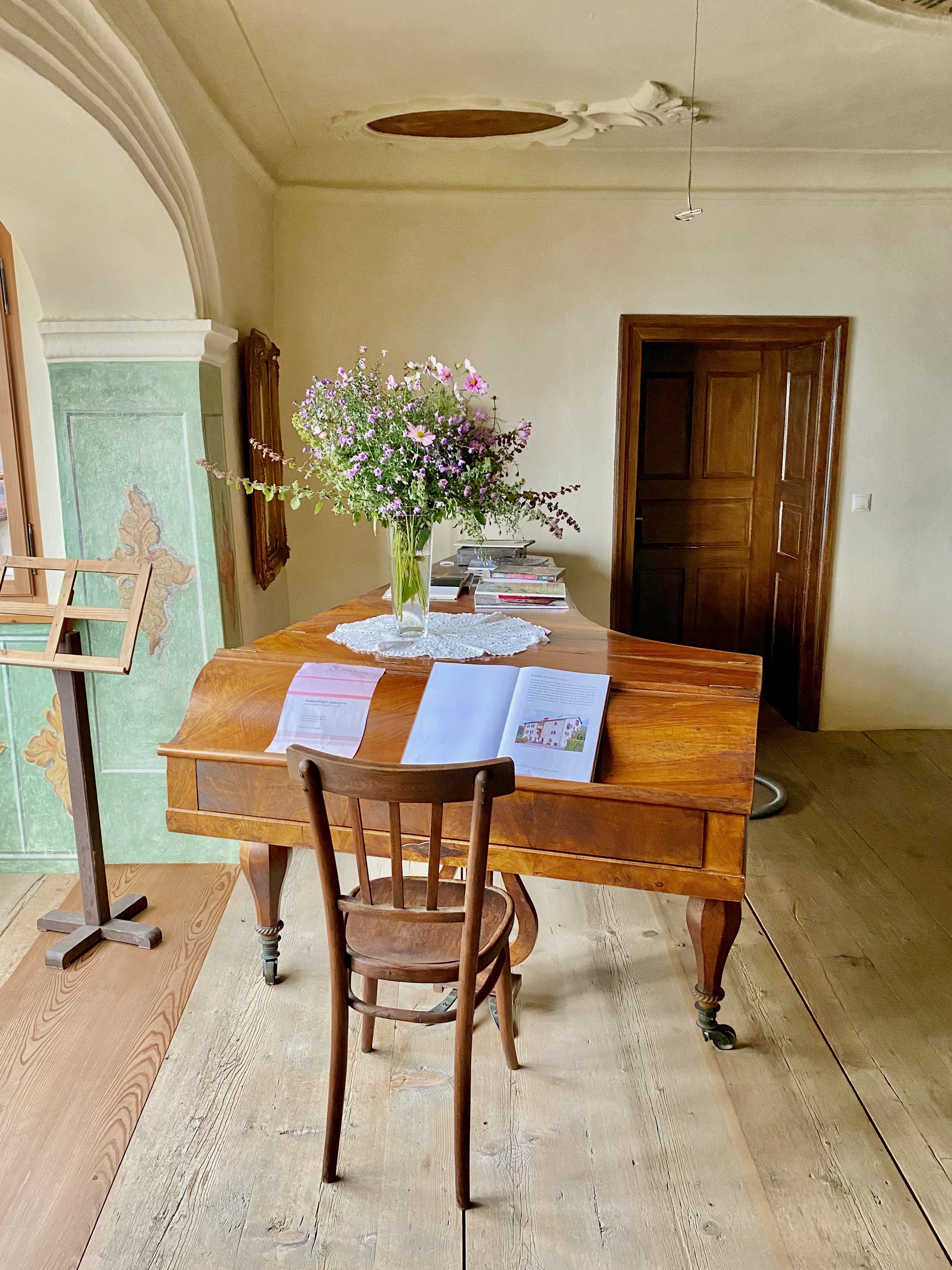 Treppenhaus im B&B Zum Riesen in Tarsch/Vinschgau